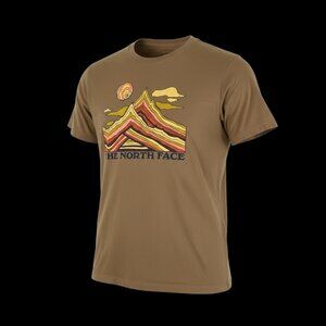 The North Face Brown Graphic Tee